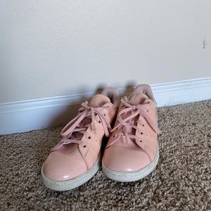 Pink Adidas Stan Smith's